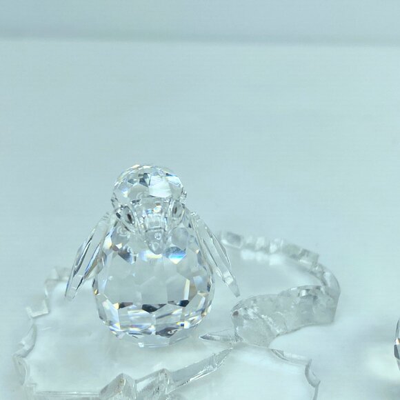 Swarovski crystal Penguin babies (set of 3) 209588 with "ice" place COA S162 - Picture 5 of 9